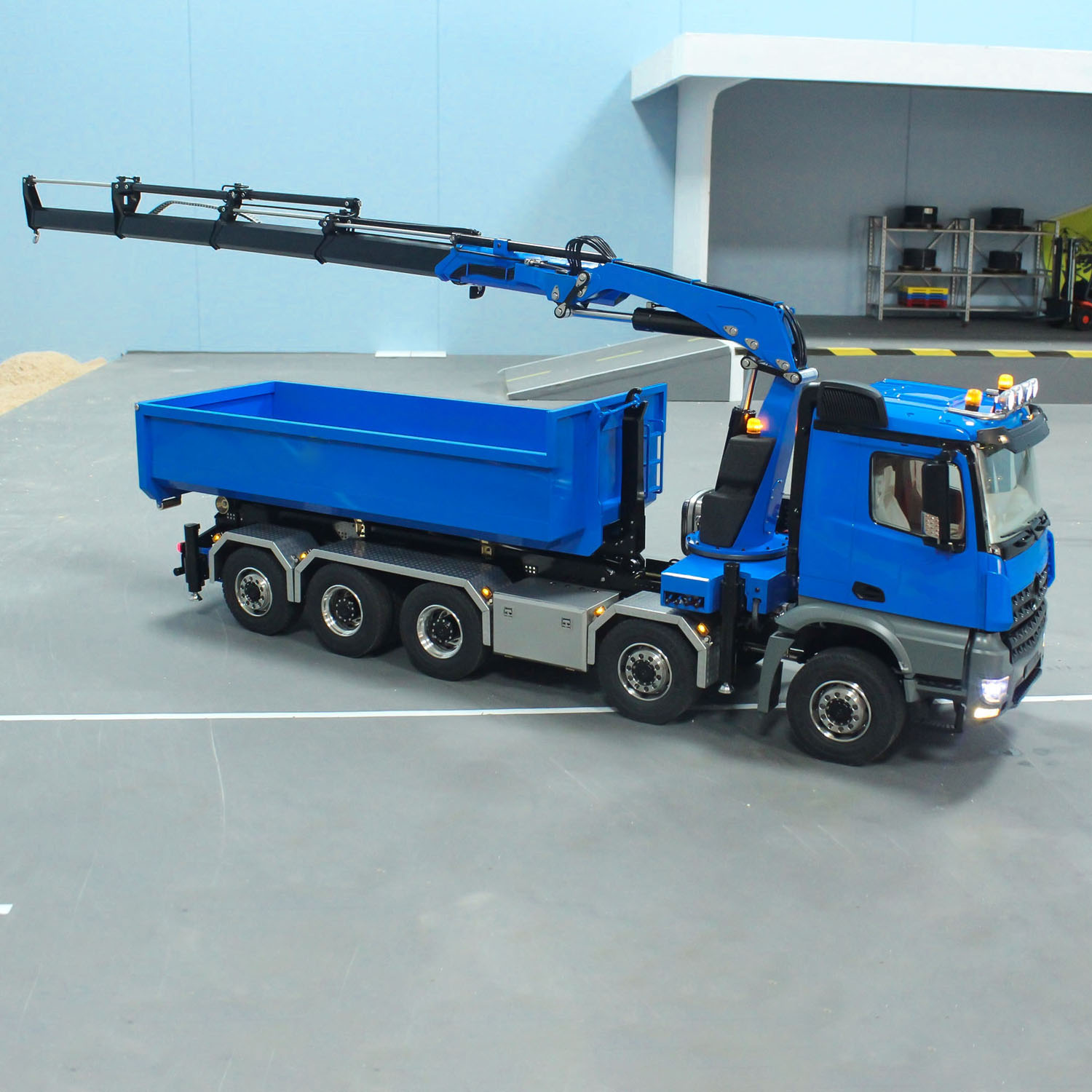 Rc Hobby Toucan - 10x10 RC 1/14 Hydraulischer Metall-Kipper Vollständiges