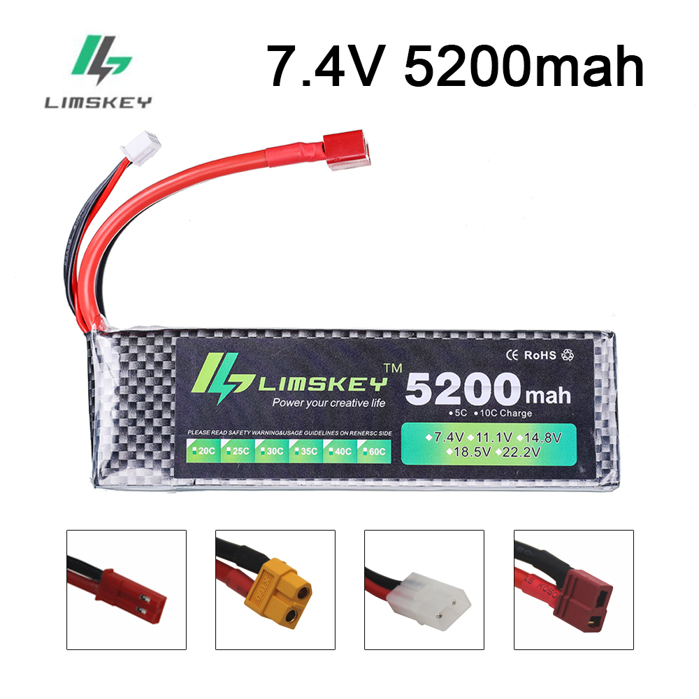 Hobby Rc Quadcopters & Multirotors - Limskey Power batterie 7,4 V 5200