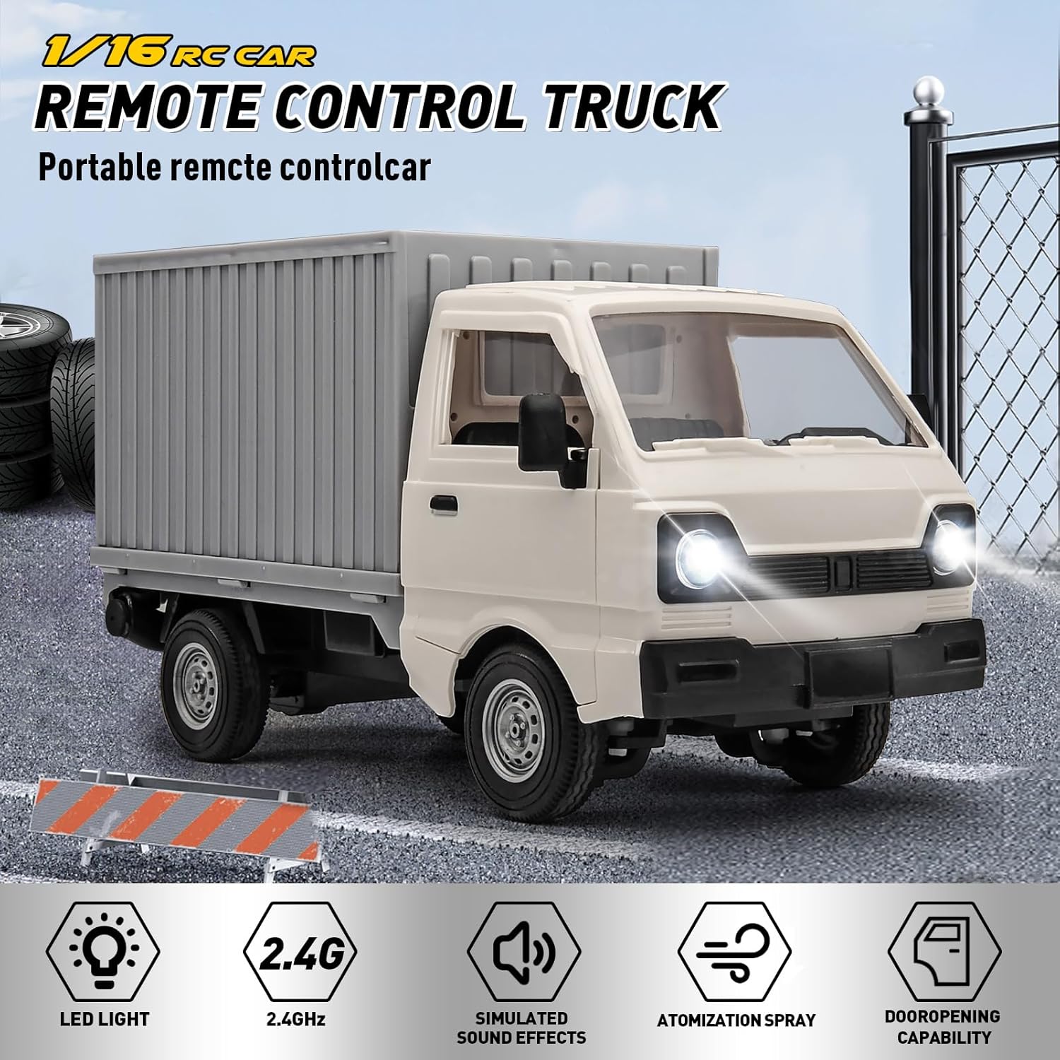 Led Light Kit Rc - KF21 RC Truck 1:16 2,4GHz RC
