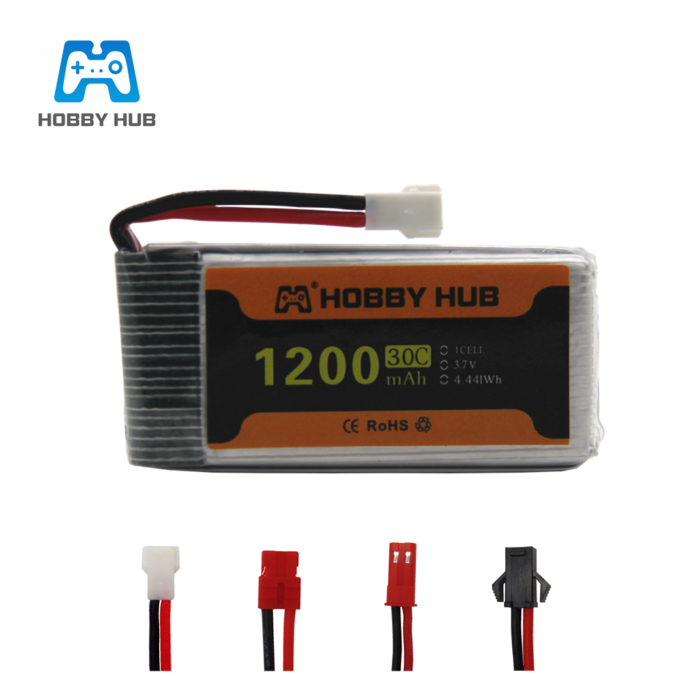 Hobby Rc Quadcopters & Multirotors - 3,7 V 1200 mAh 30C Lipo-Akku