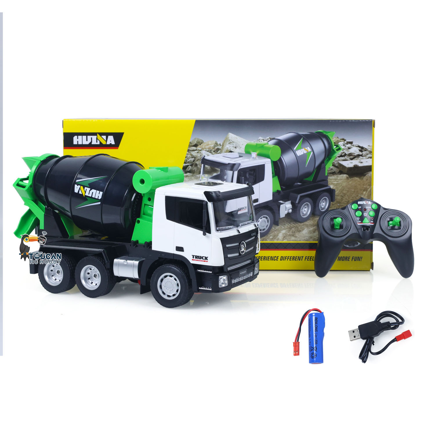 Rc Hobby Toucan - Huina 2,4g 9ch rc beton auto