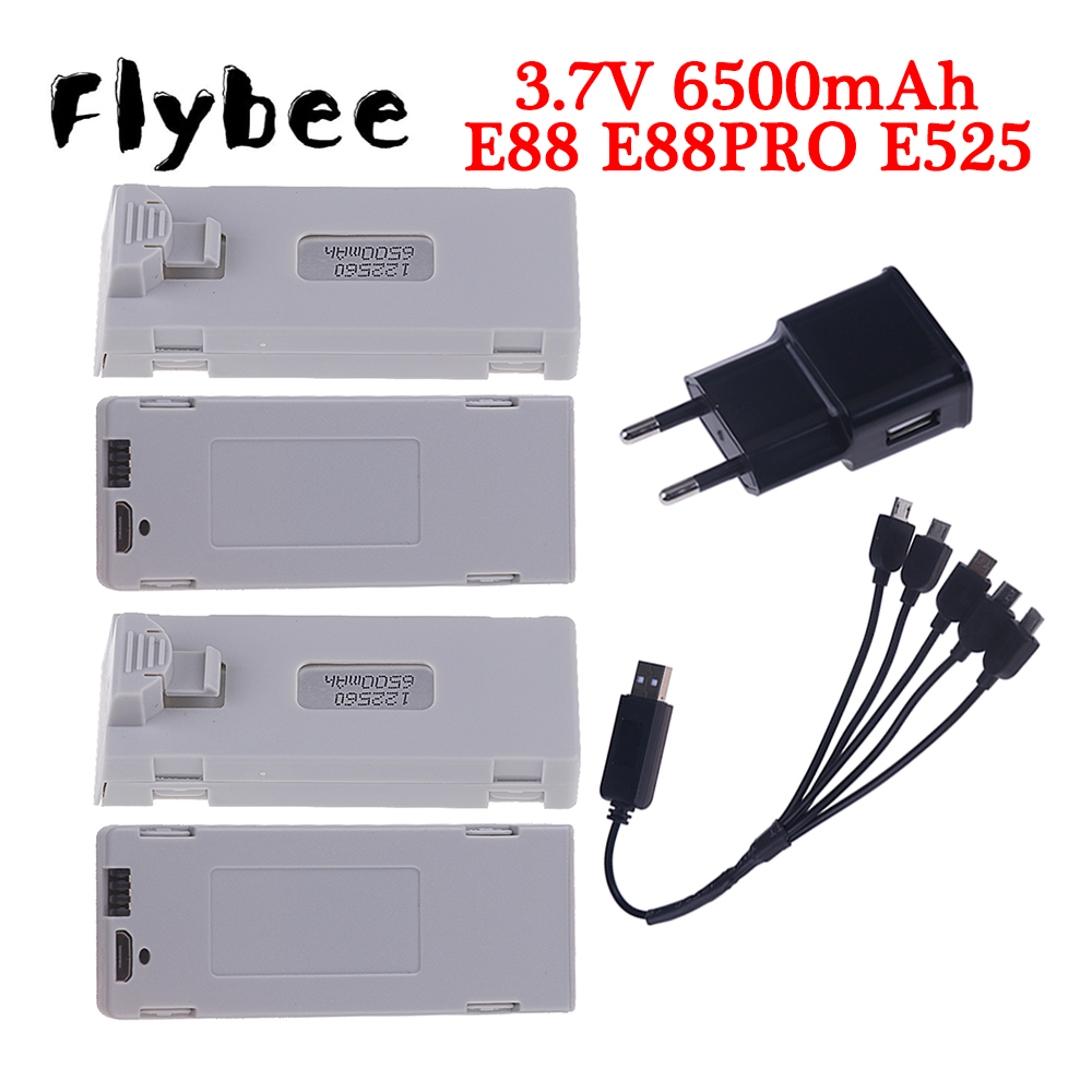 Hobby Rc Quadcopters & Multirotors - Original E88 Batterie 3,7 V 6500mAh