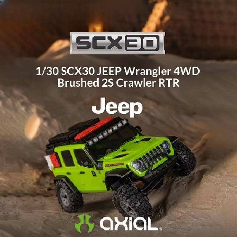 Rc Hobby Jeep Wrangler - AXIAL 1/30 SCX30 Jeep Wrangler RC