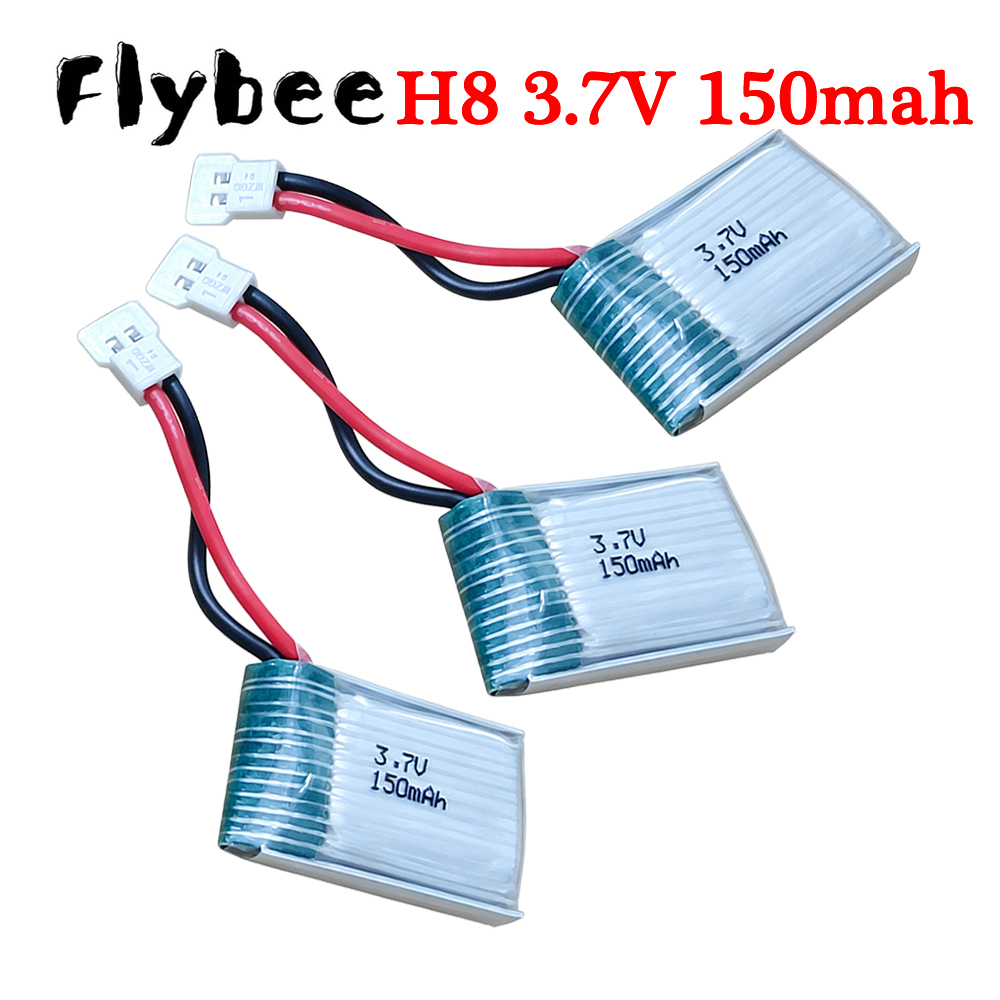 Hobby Rc Quadcopters & Multirotors - XH2.54 Stecker, 3,7V 150mAh 651723 Lipo-Akkus