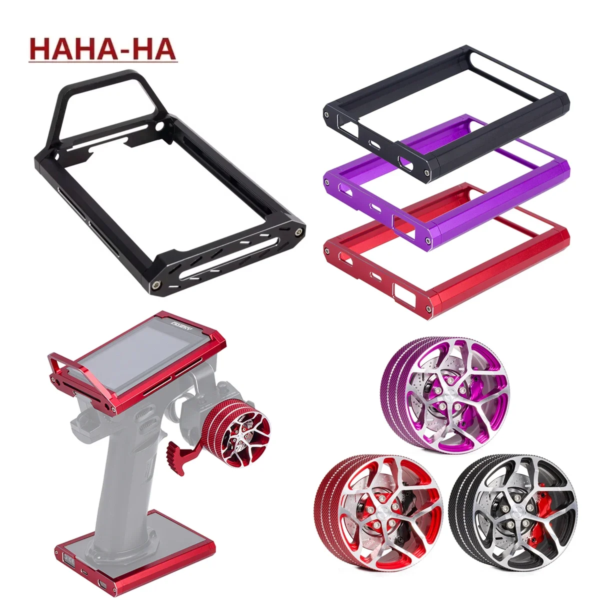 Rc Hobby Room - CNC Aluminium Sender Schutz Rahmen Halterung