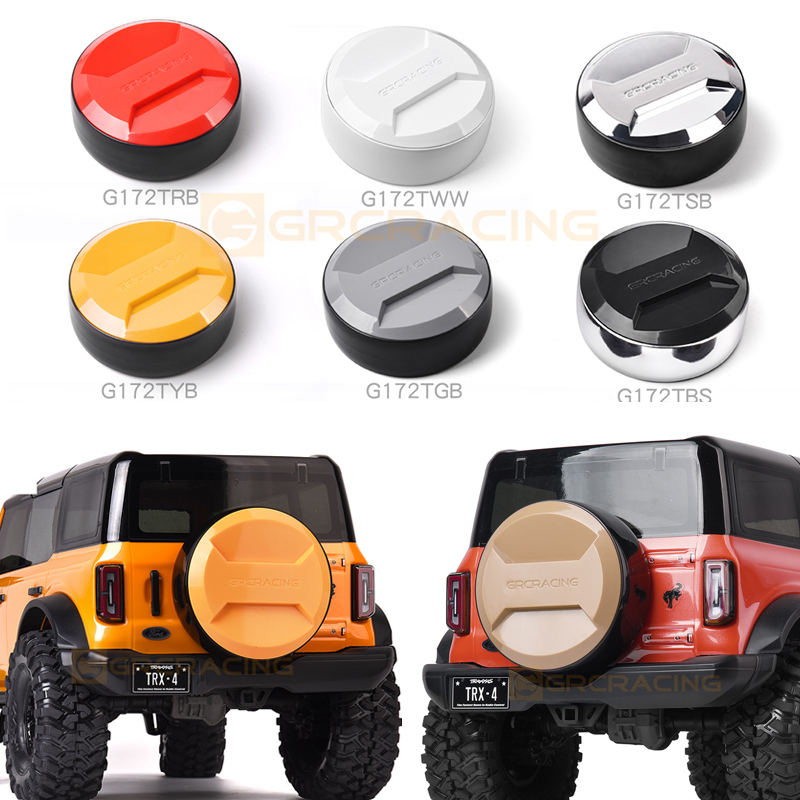 Rc Hobby Grade Crawler - 1/10 Universal Reserverad Abdeckung Simulation Dekorative