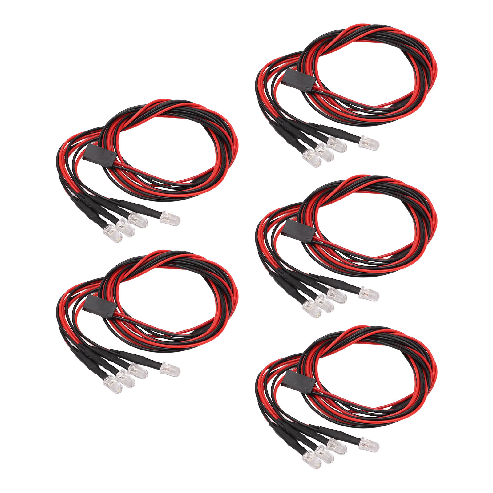 Led Light Kit Rc - 5 Sets 4 LED RC Auto-Lichter