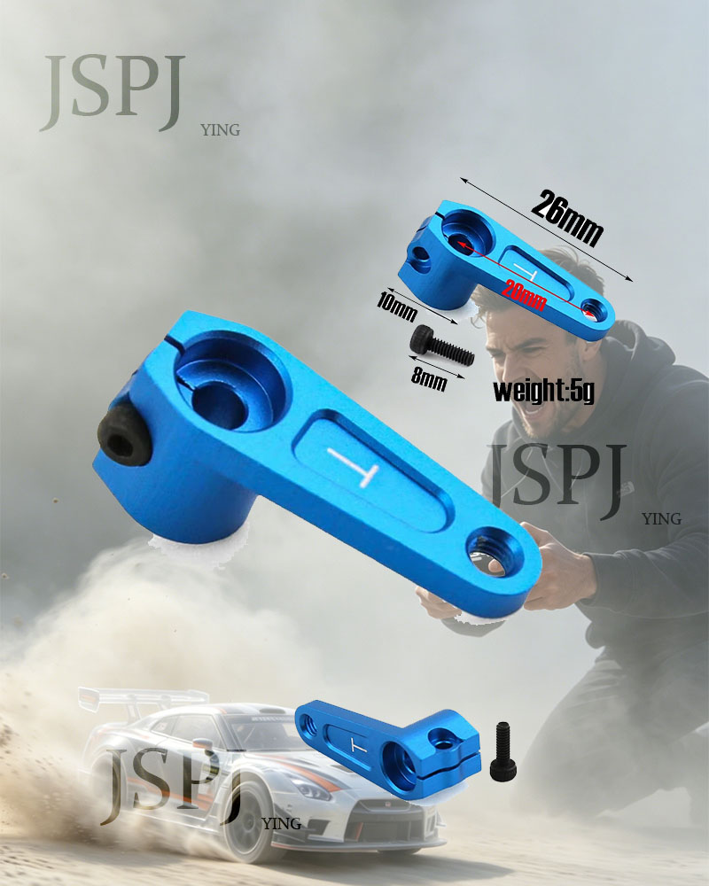 Rc Hobby Room - 25T Verstärkter Metall-Servoarm Lenkgestänge CNC-Legierung Servoarm