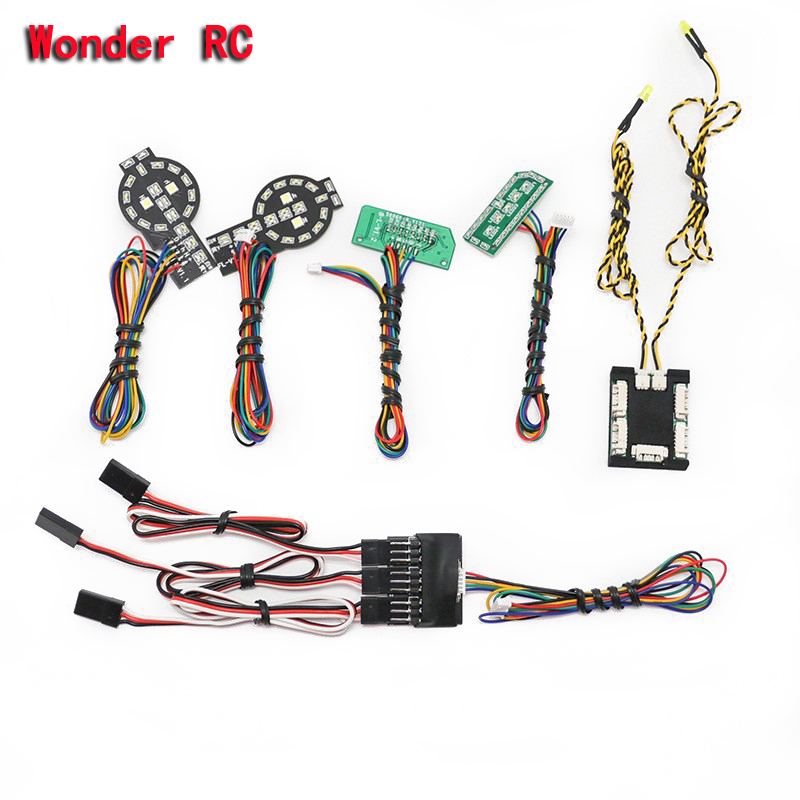 Rc Hobby Track - LED-Lichtsystem vorne und hinten Lichtsets für