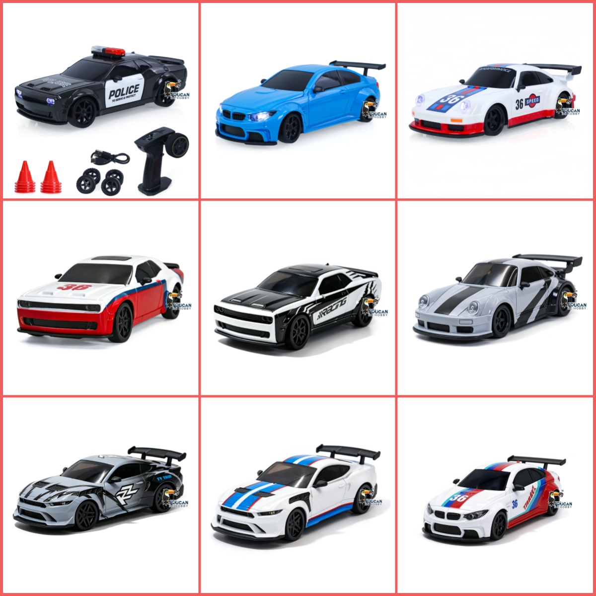 Neues 1/36 RC Drift Auto 3611  – Led Light Kit Rc Bewertung und Preis