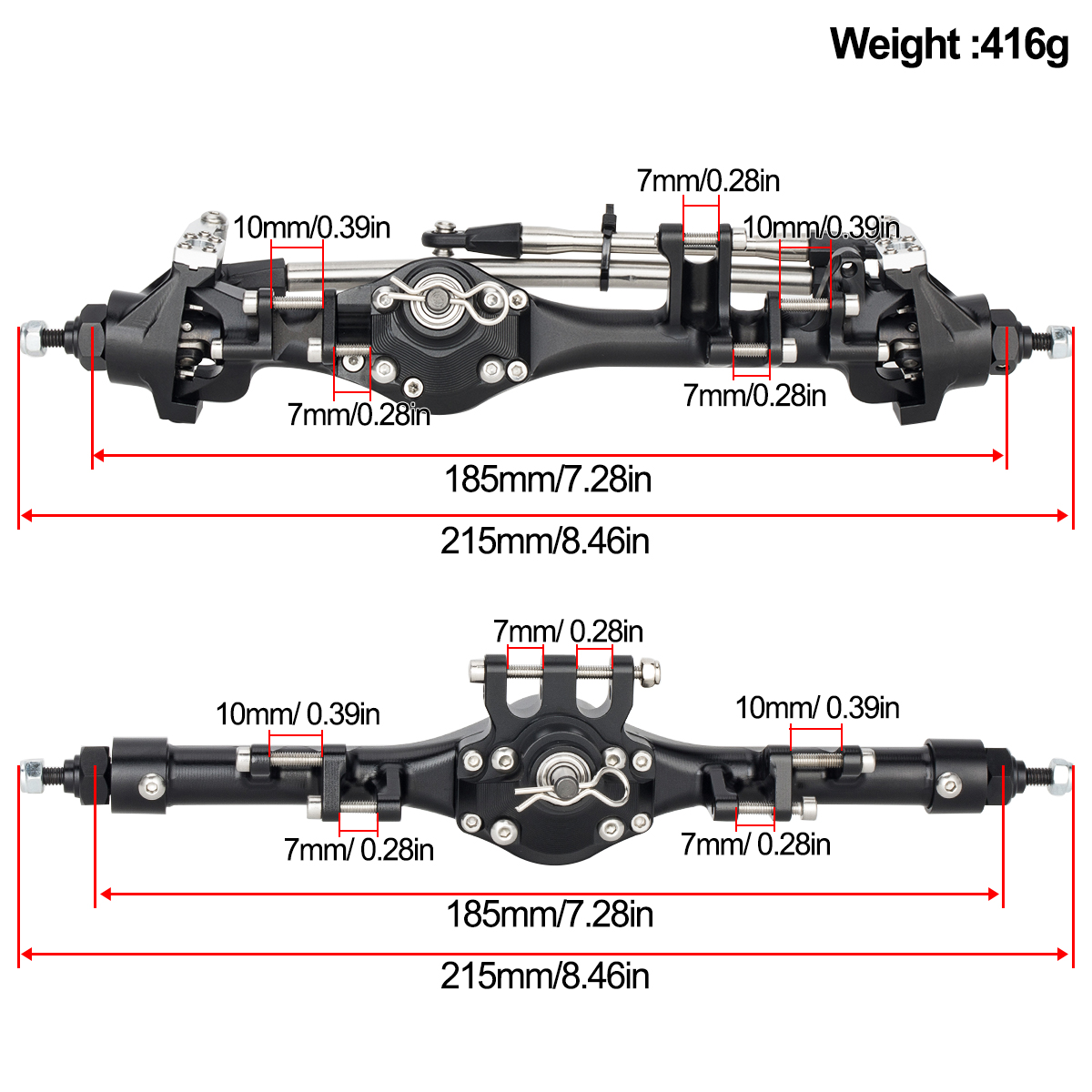 CNC Aluminium Vorne Hinten F10 – Rc Hobby Room Bewertung und Preis