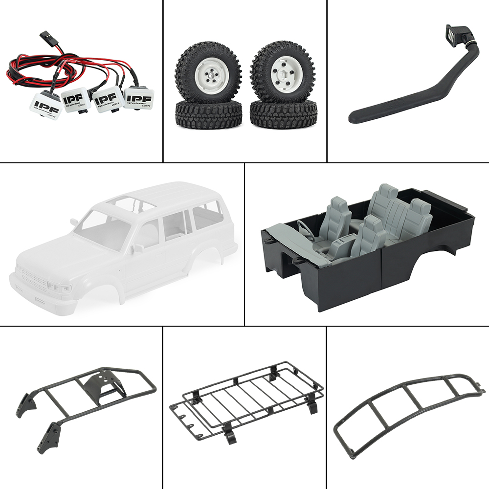 LC80 Harte Körper Montieren Da – Rc Hobby Grade Crawler Bewertung und Preis
