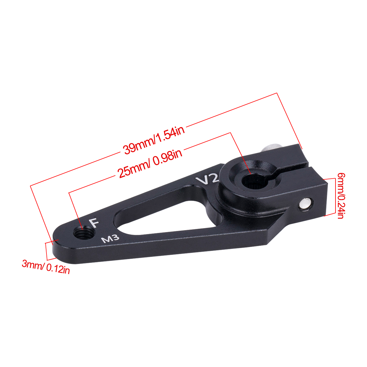7075 Aluminium 25T Servo Horn  – Rc Hobby Room Bewertung und Preis