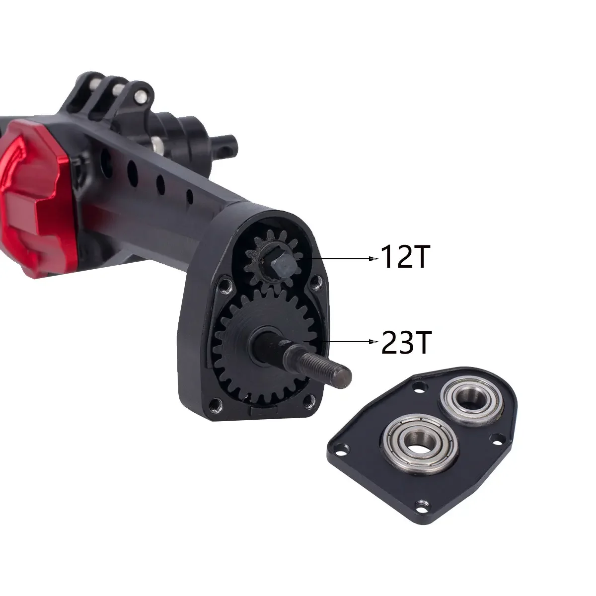 CNC Aluminium SCX10 III Vorne  – Rc Hobby Room Bewertung und Preis