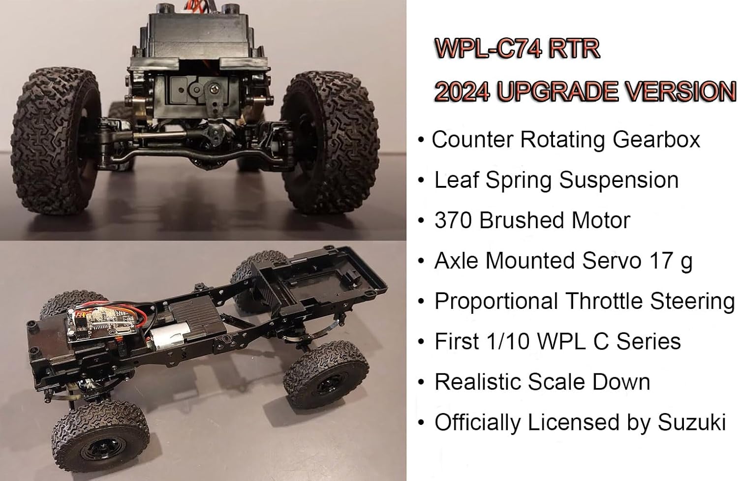 1/10 Maßstab 4x4 Offroad Rock  – Rc Hobby Grade Crawler Bewertung und Preis