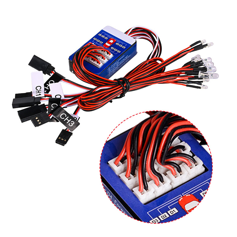 1/10 Maßstab RC Auto LED-Beleu – Led Light Kit Rc Bewertung und Preis