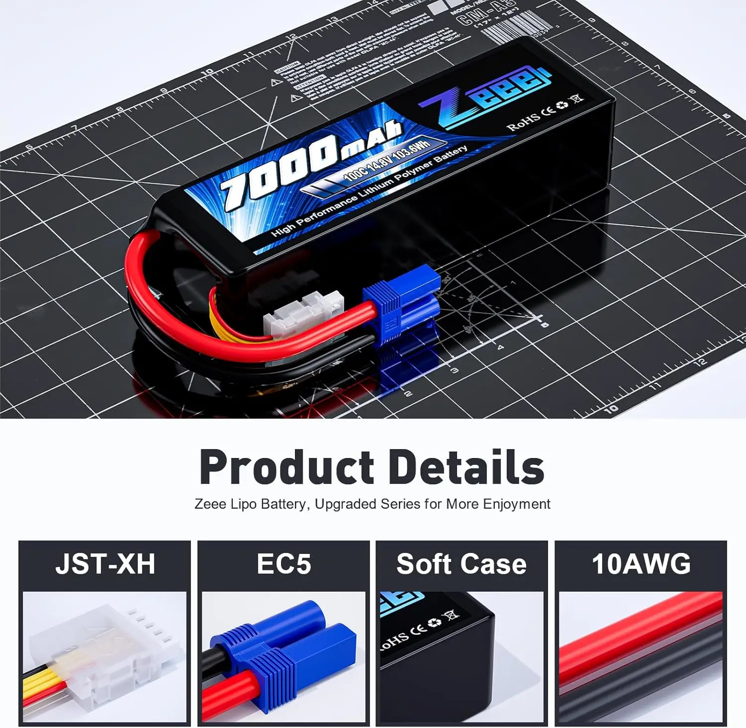 Zeee 4S 7000mAh FPV Drone Lipo – Rc Hobby Land Bewertung und Preis