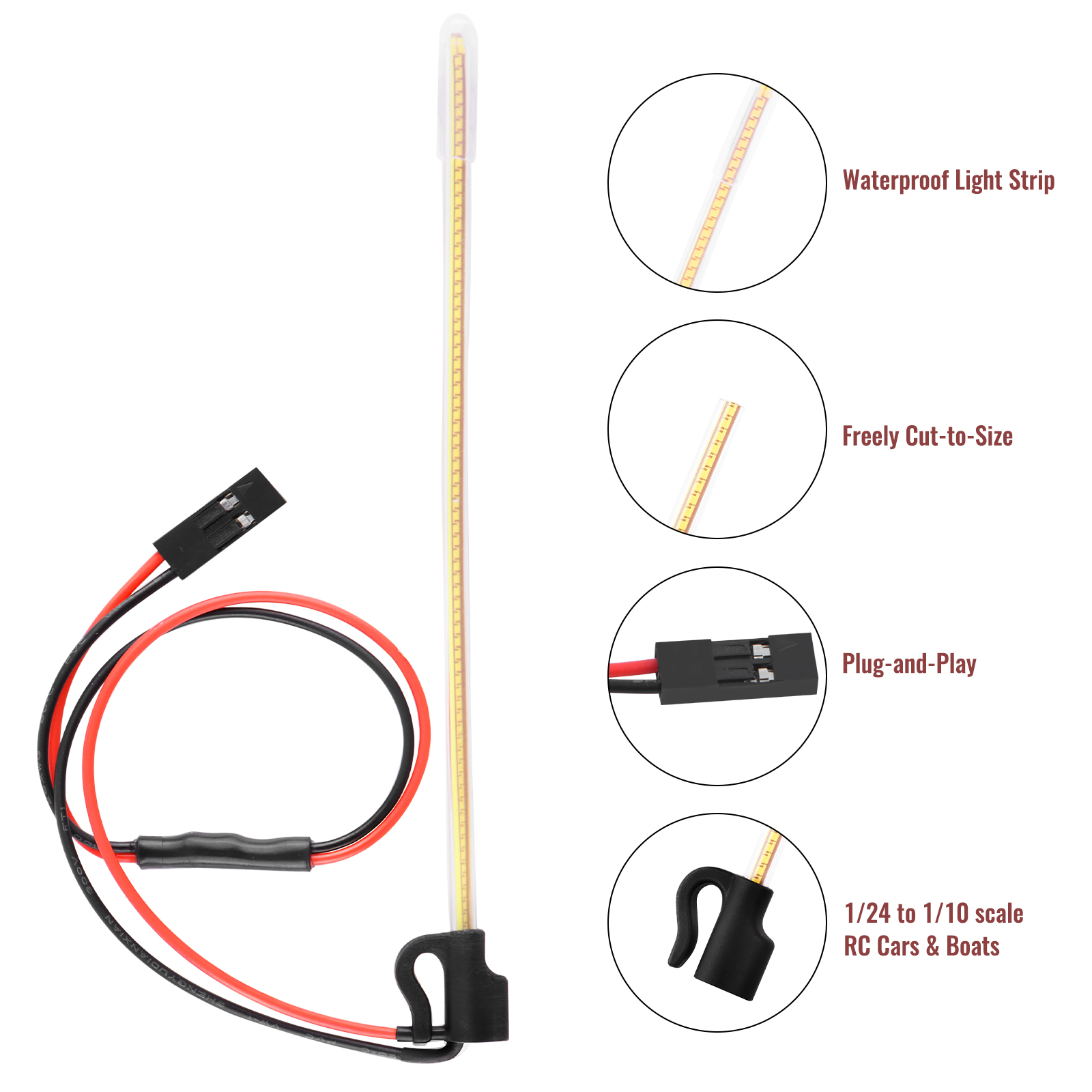 ModRax 2 Stück LED RC-Antennen – Led Light Kit Rc Bewertung und Preis