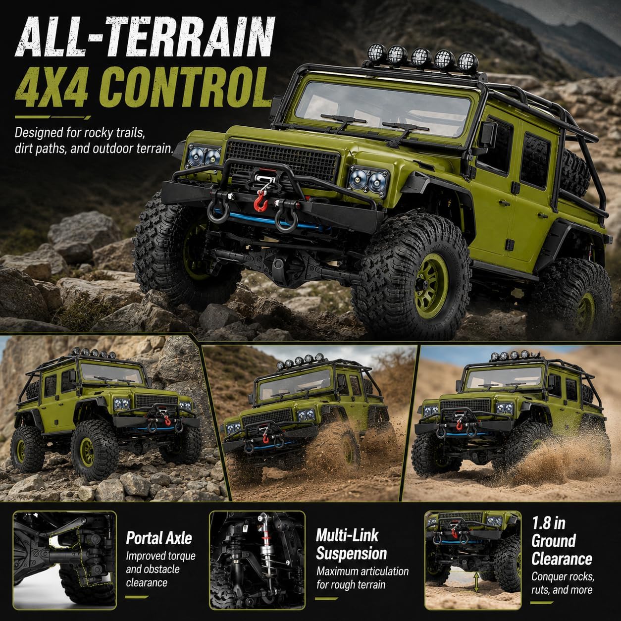 Ferngesteuerter Truck für Erwa – Rc Hobby Grade Crawler Bewertung und Preis