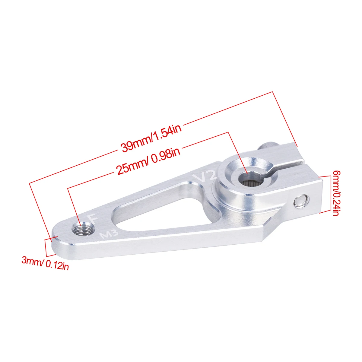 39mm M3 7075 Aluminium 25T Ser – Rc Hobby Room Bewertung und Preis