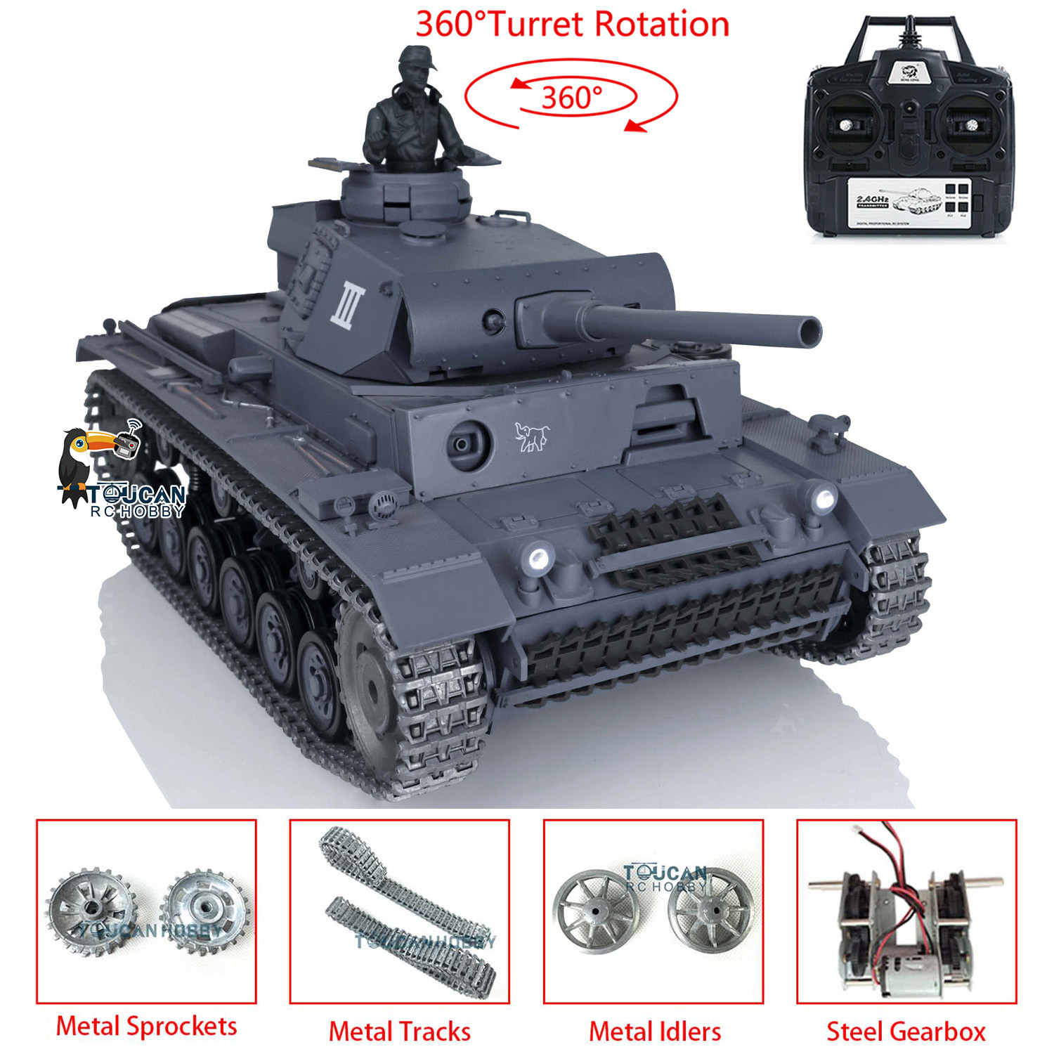 US-Verkauf Henglong 1/16 7.0 V – Rc Hobby Track Bewertung und Preis