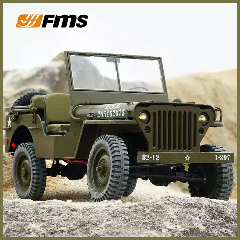 FMS 1/6 Climber 1941 Willys MB – Rc Hobby Room Bewertung und Preis