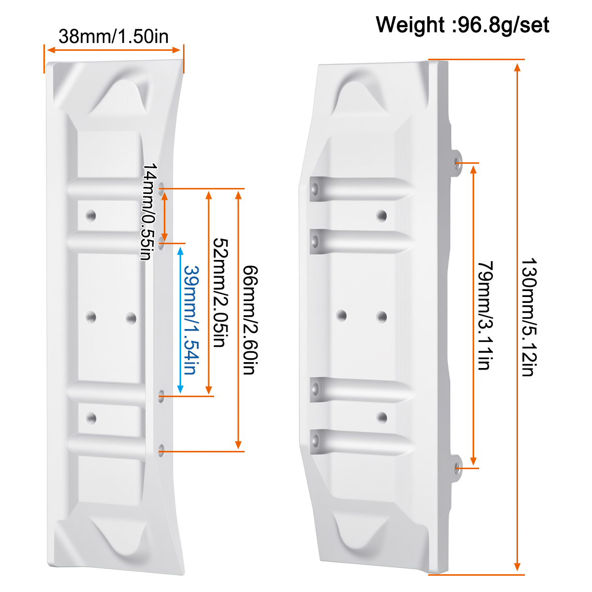 Aluminium-Seitenpedal für Vanq – Rc Hobby Room Bewertung und Preis
